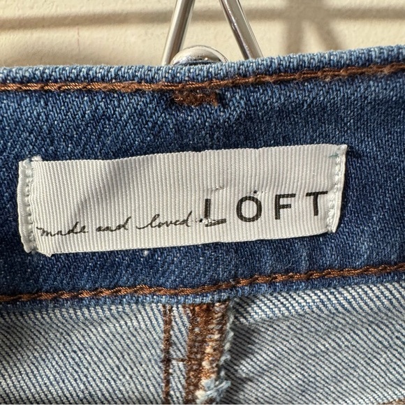 Loft Utility High Rise slim flare jeans - Picture 10 of 13